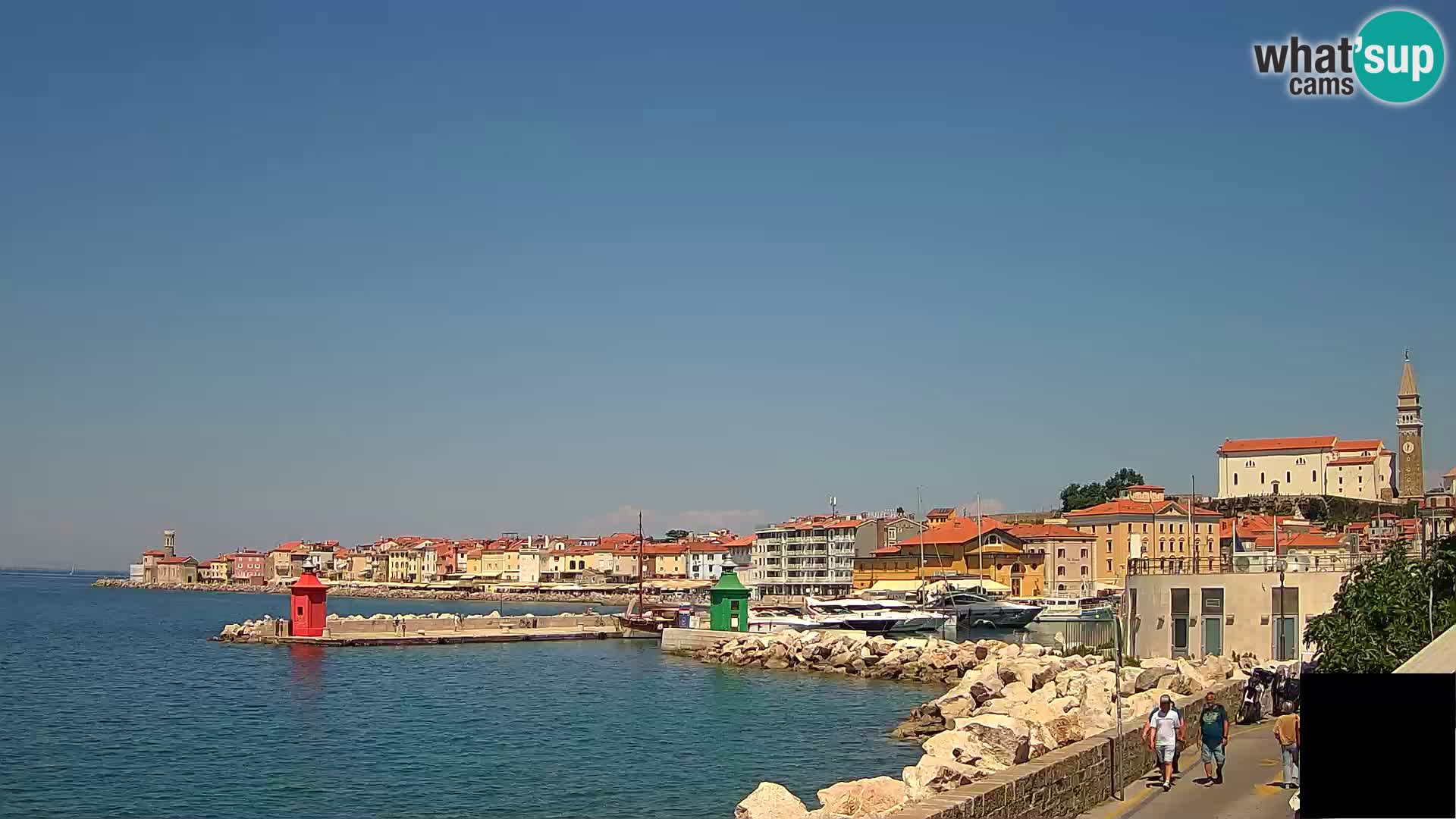 Piran – Pogled proti Punti in Mandraču