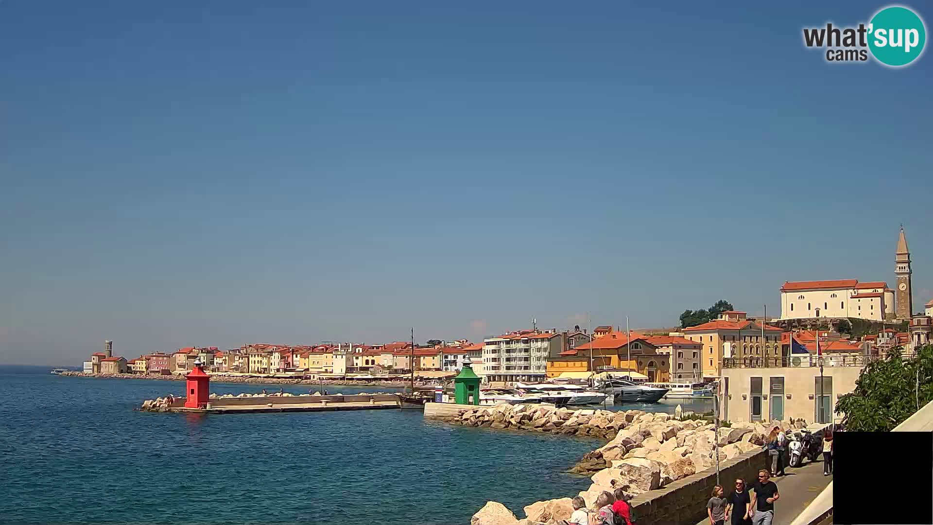 Piran – Pogled proti Punti in Mandraču