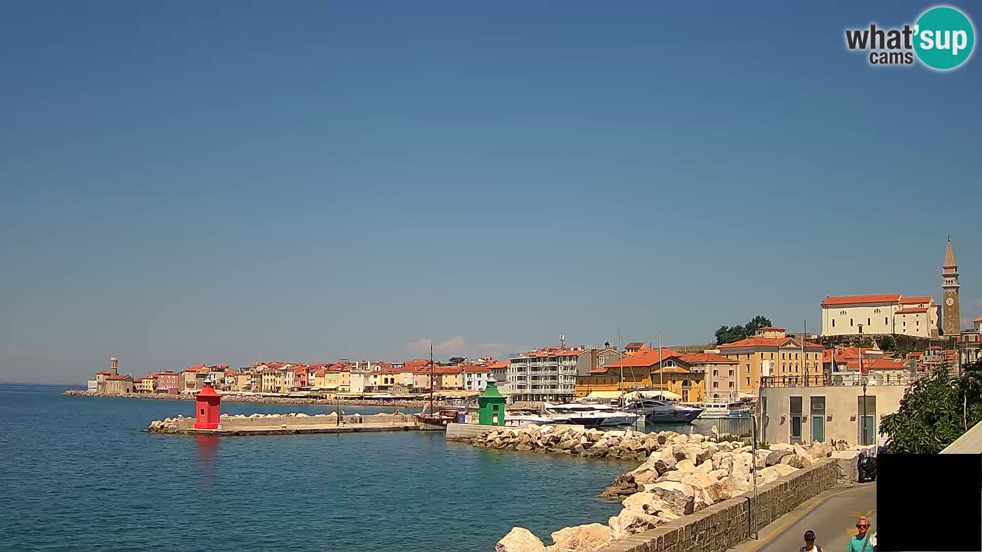 Piran – Pogled proti Punti in Mandraču