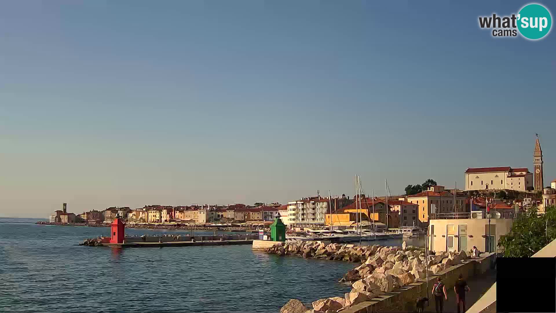 Piran – Pogled proti Punti in Mandraču