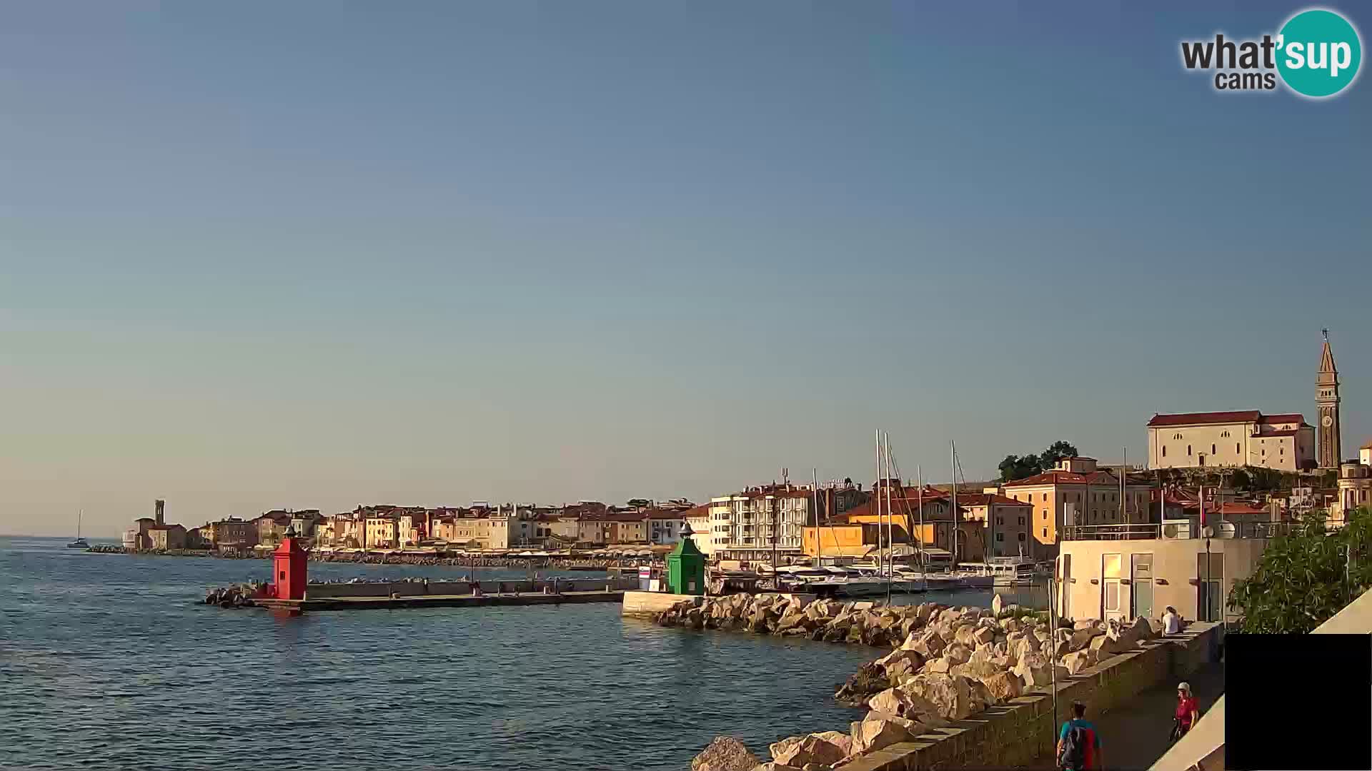 Piran – Pogled proti Punti in Mandraču