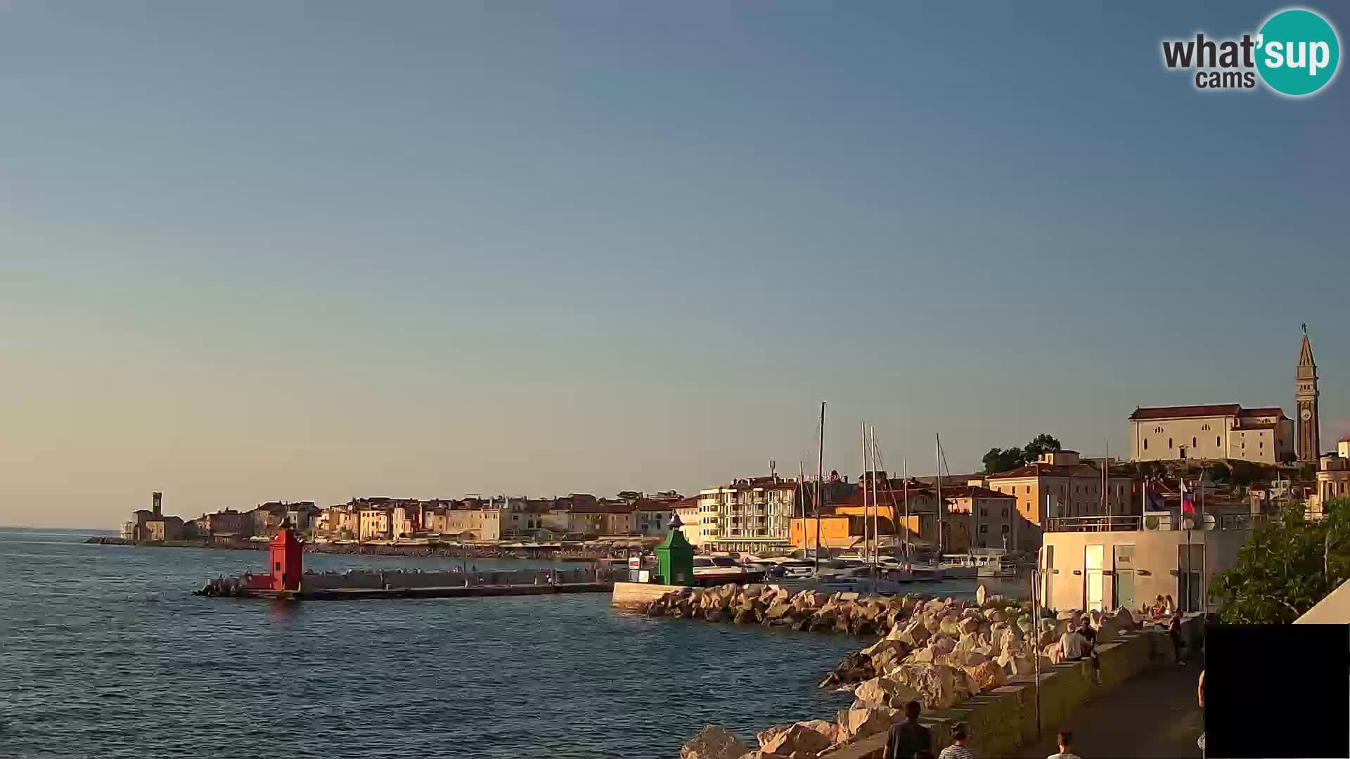 Piran – Pogled proti Punti in Mandraču