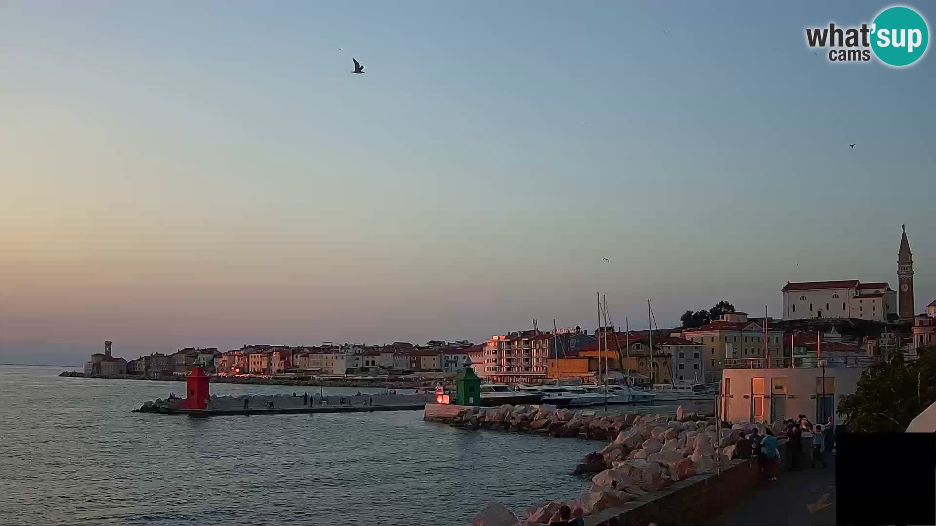 Piran – Pogled proti Punti in Mandraču