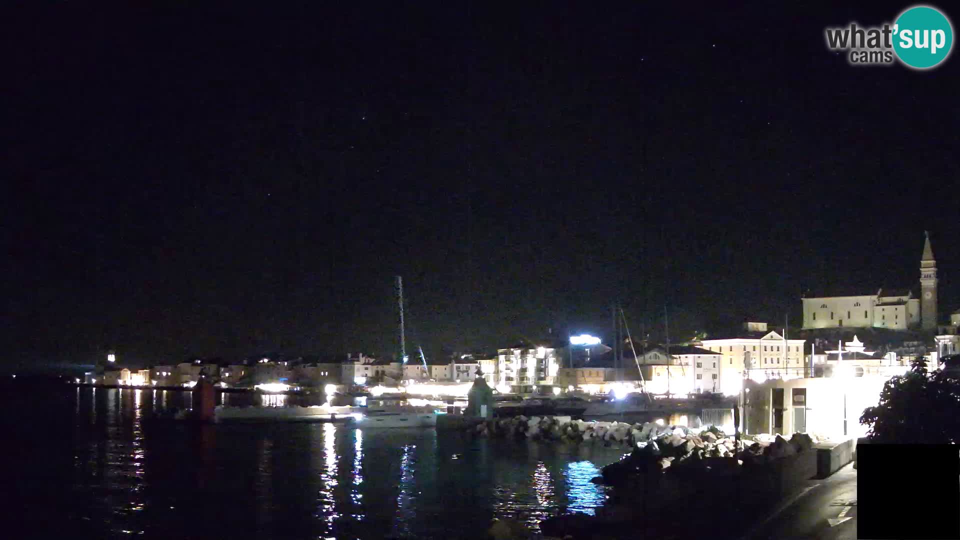 Piran – Pogled proti Punti in Mandraču