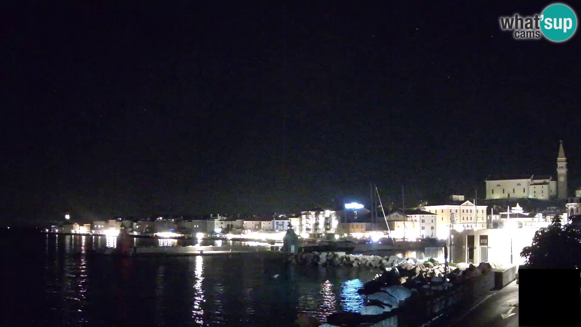 Piran – Pogled proti Punti in Mandraču