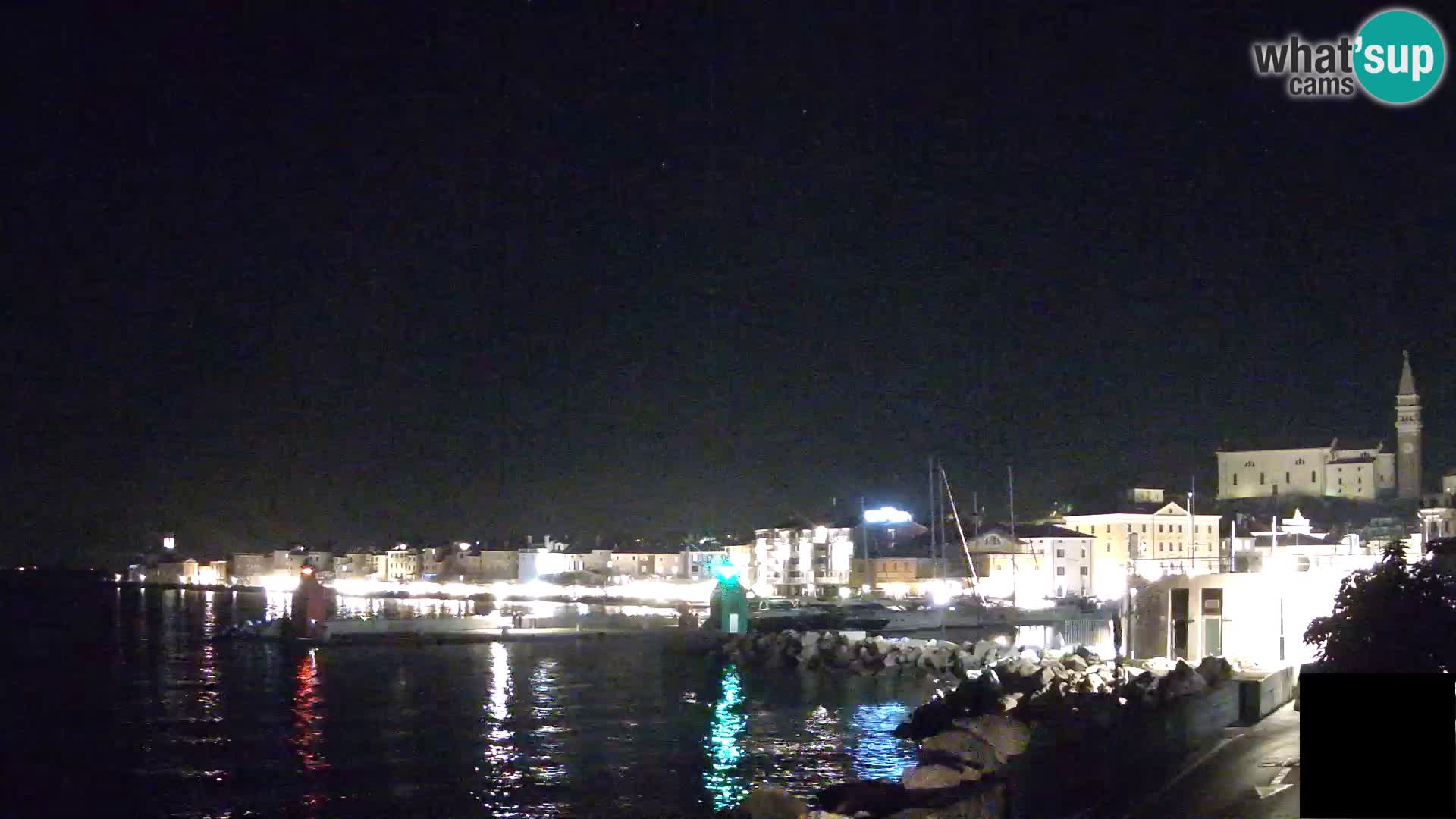 Piran – Pogled proti Punti in Mandraču