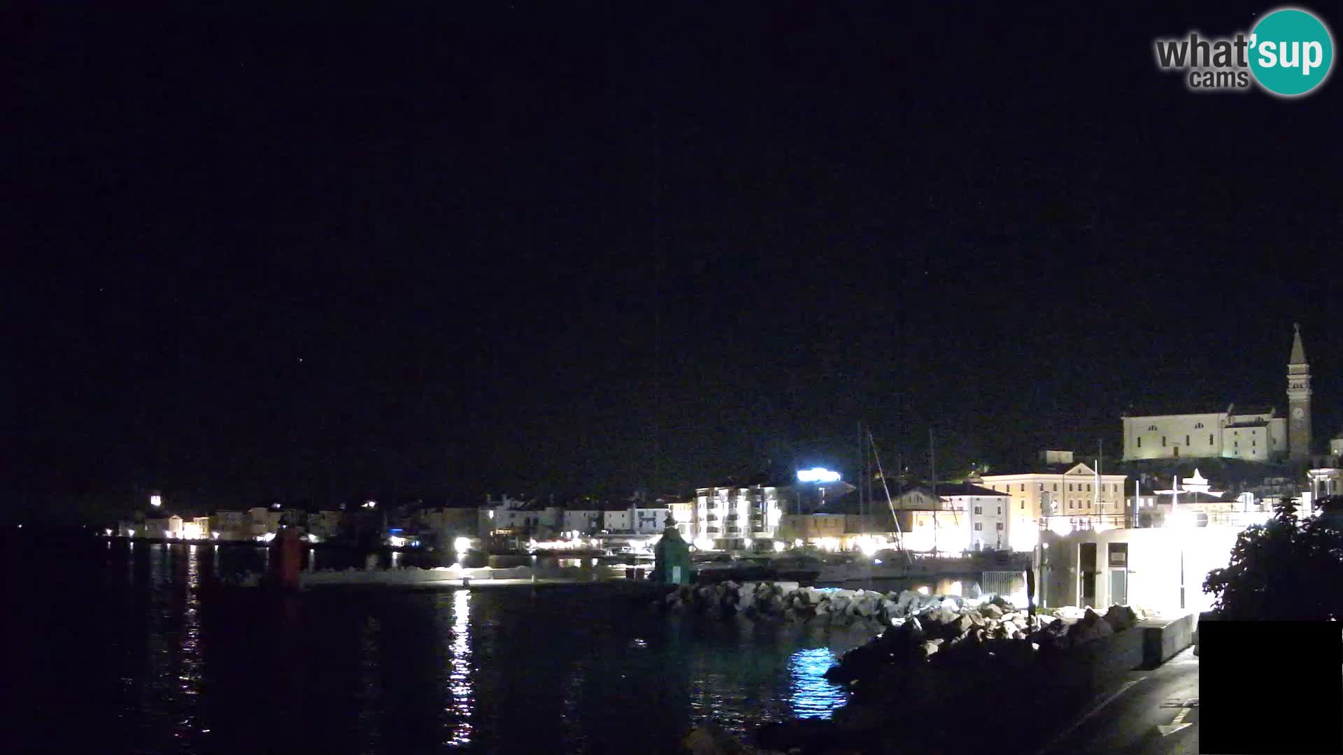 Piran – Pogled proti Punti in Mandraču