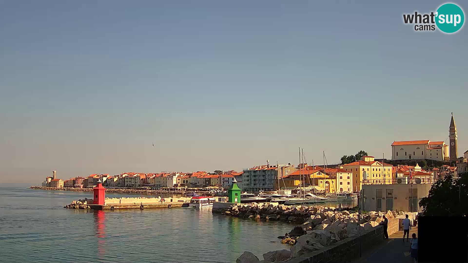 Piran – Pogled proti Punti in Mandraču
