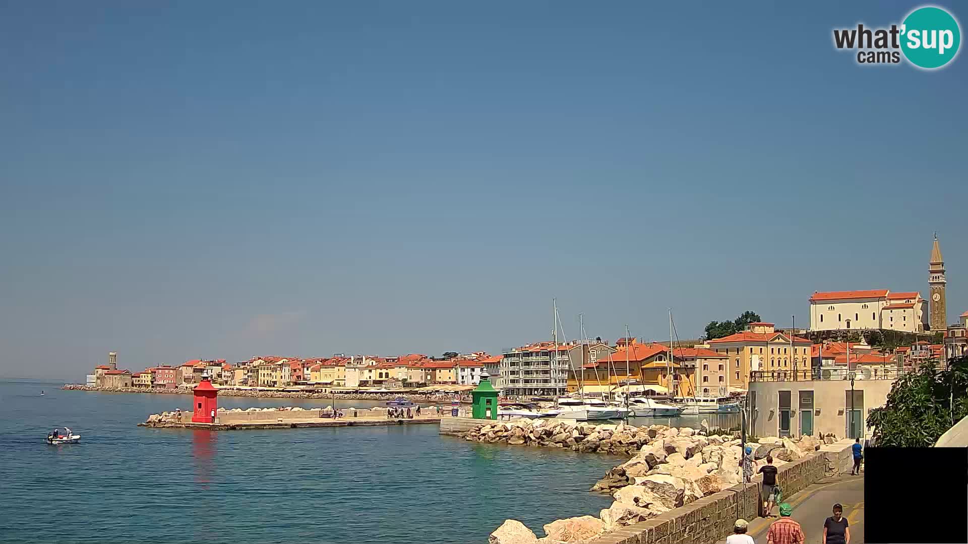 Piran – Pogled proti Punti in Mandraču