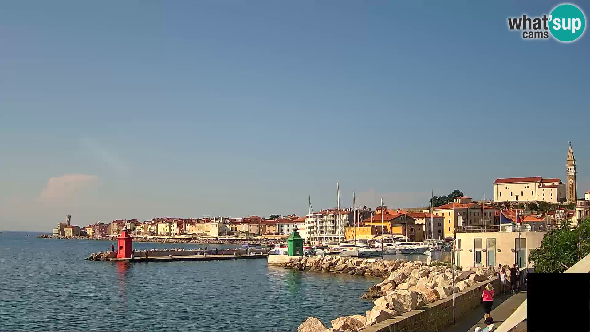 Piran – Pogled proti Punti in Mandraču
