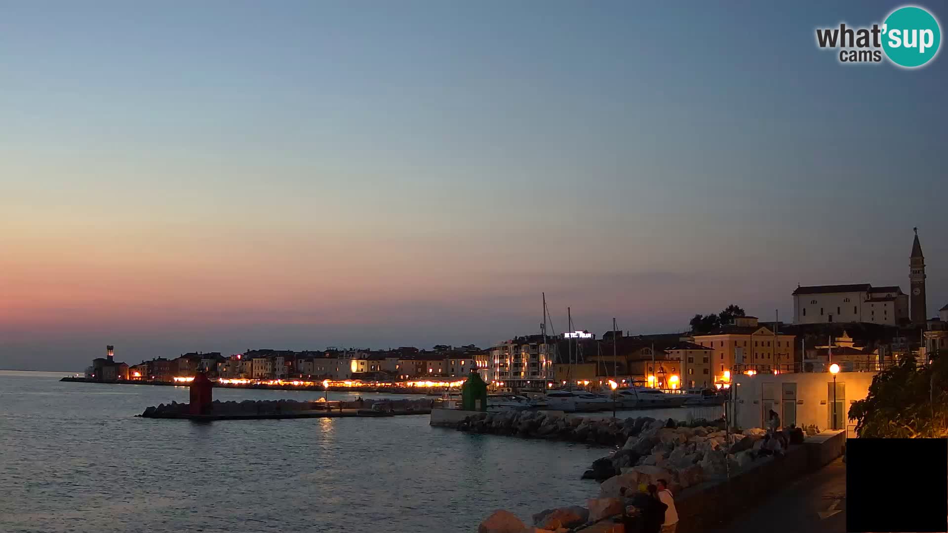 Piran – Pogled proti Punti in Mandraču
