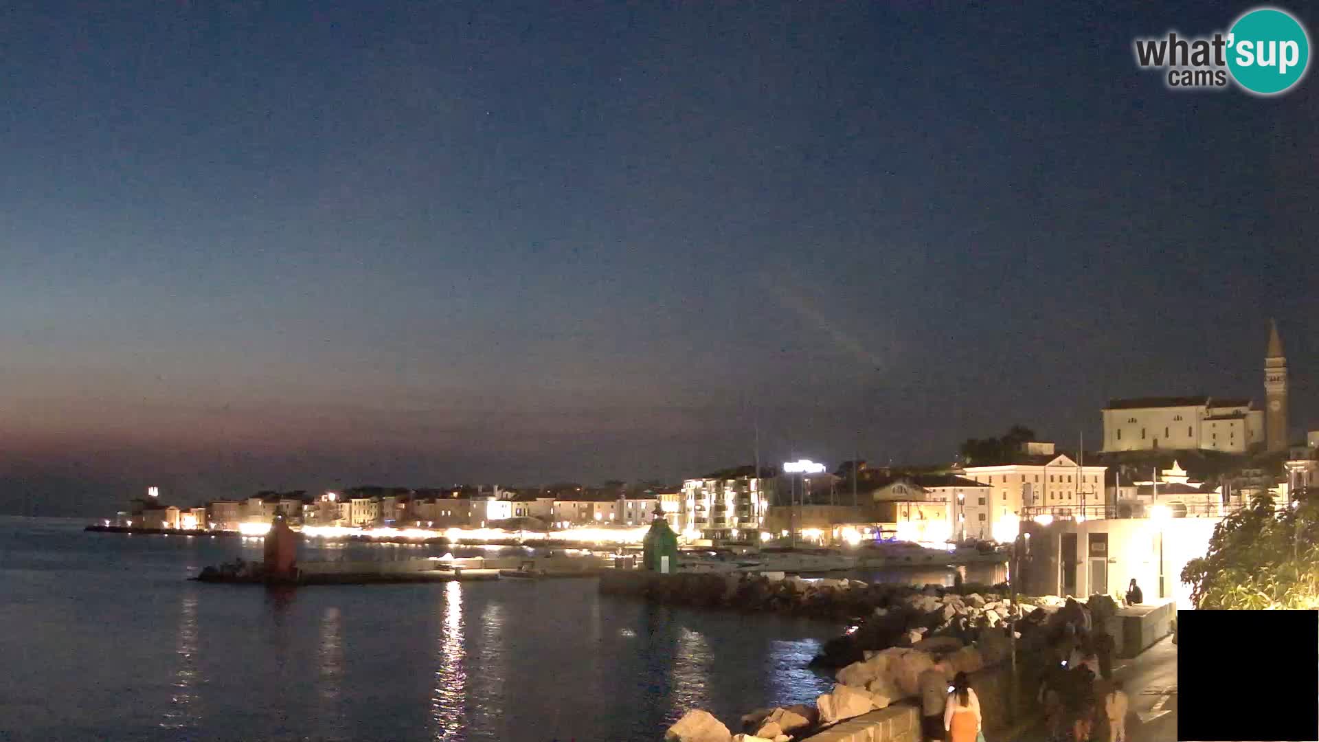 Piran – Pogled proti Punti in Mandraču