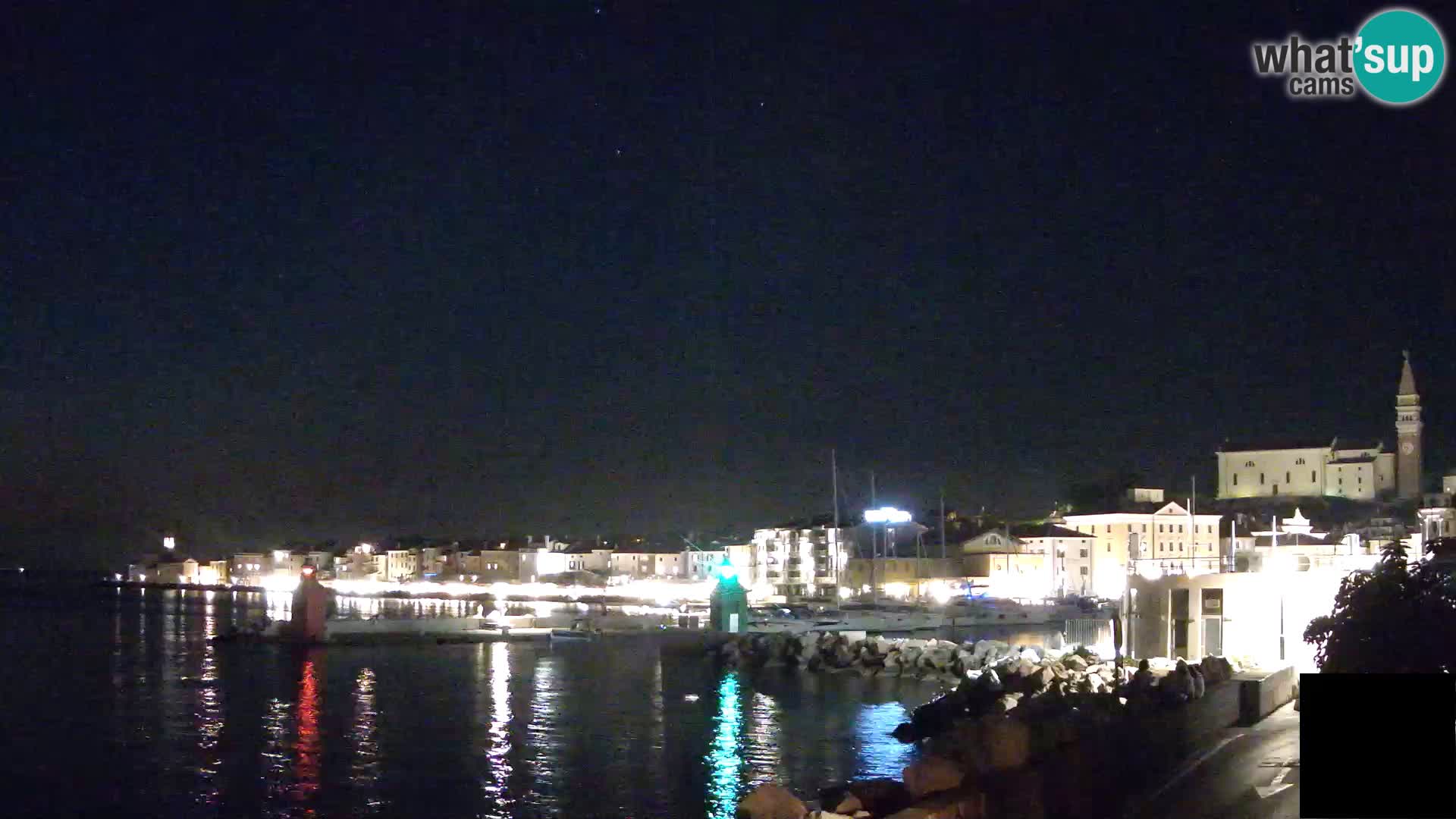 Piran – Pogled proti Punti in Mandraču