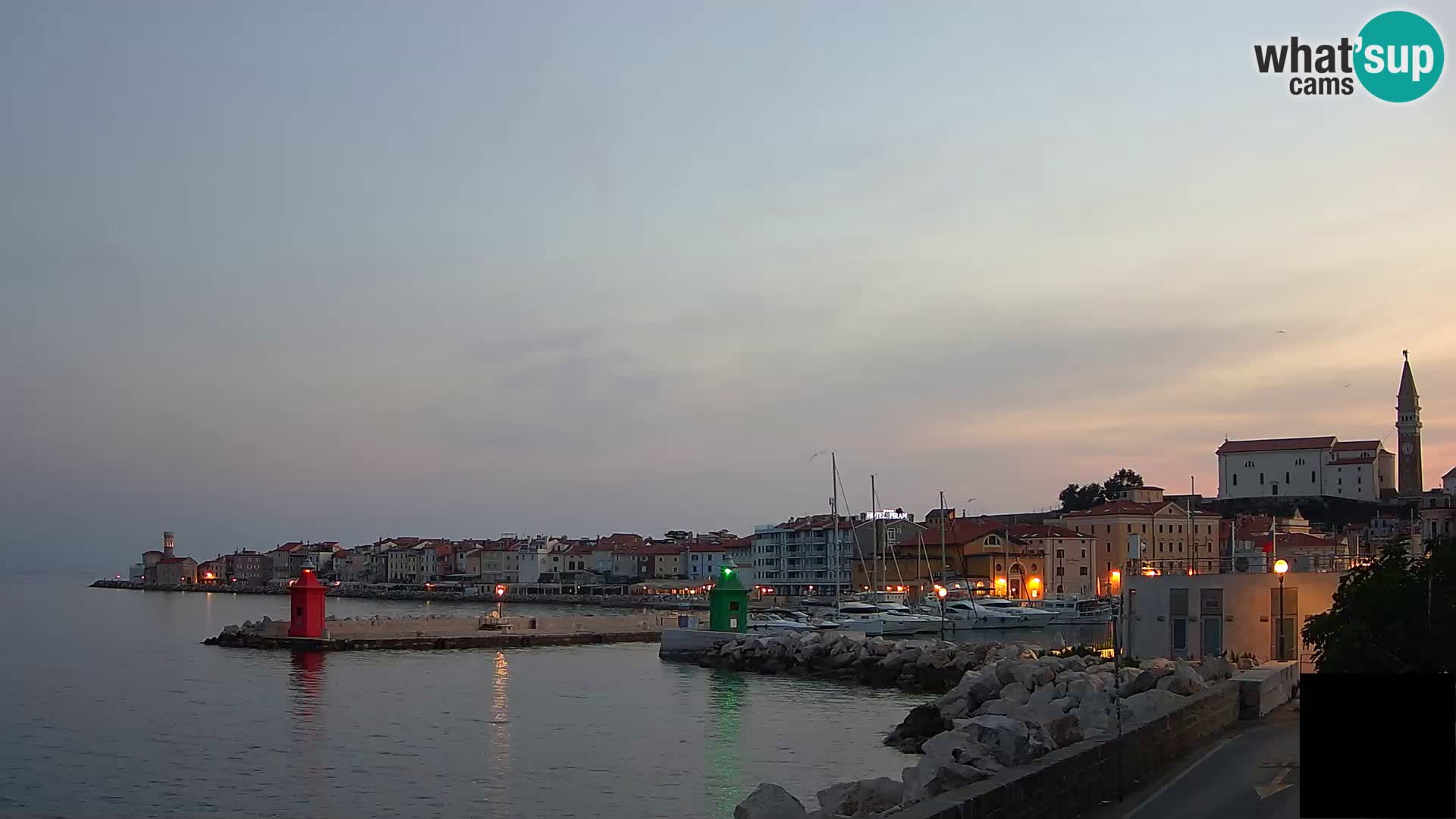 Piran – Pogled proti Punti in Mandraču