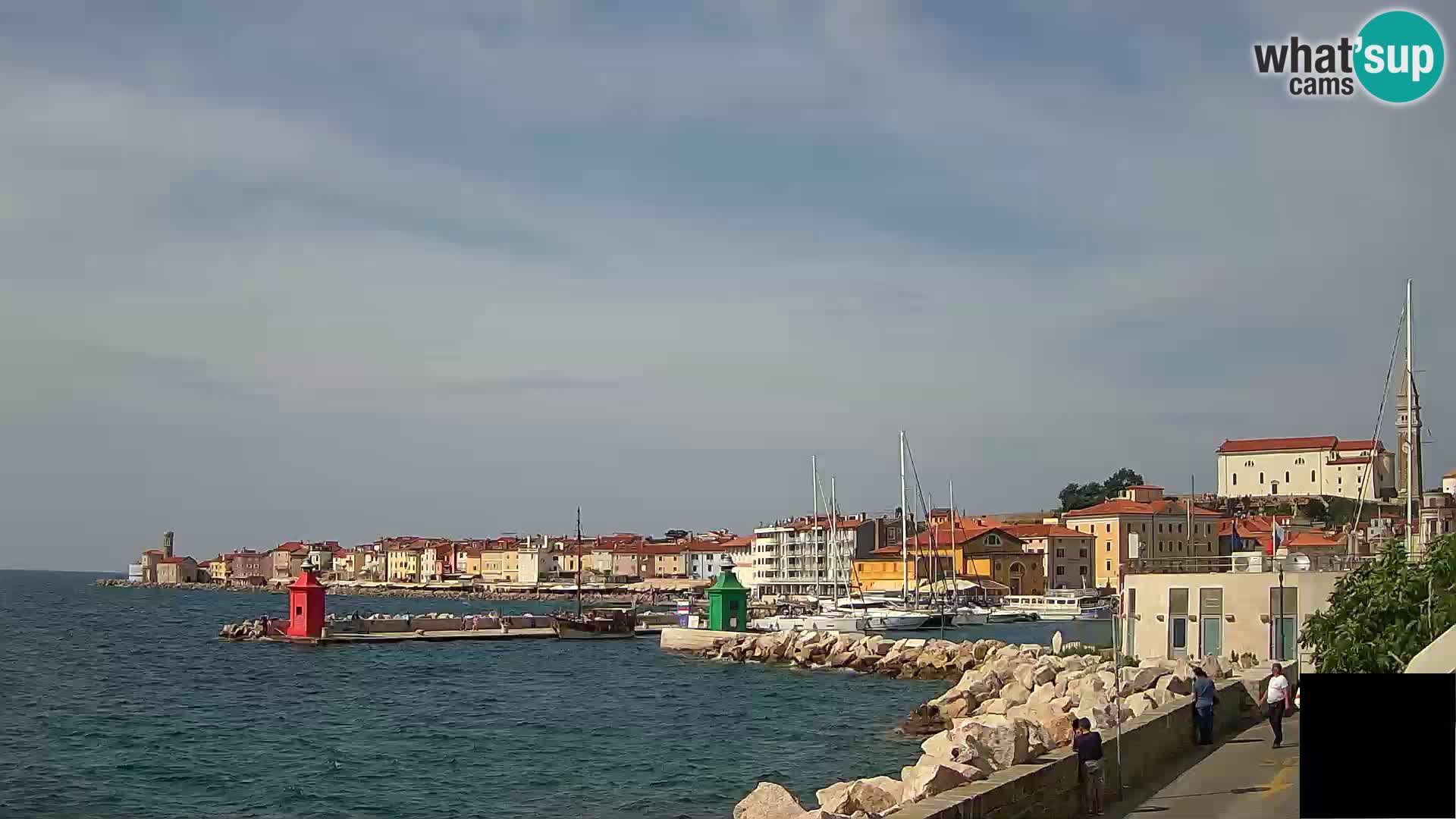Piran – Pogled proti Punti in Mandraču
