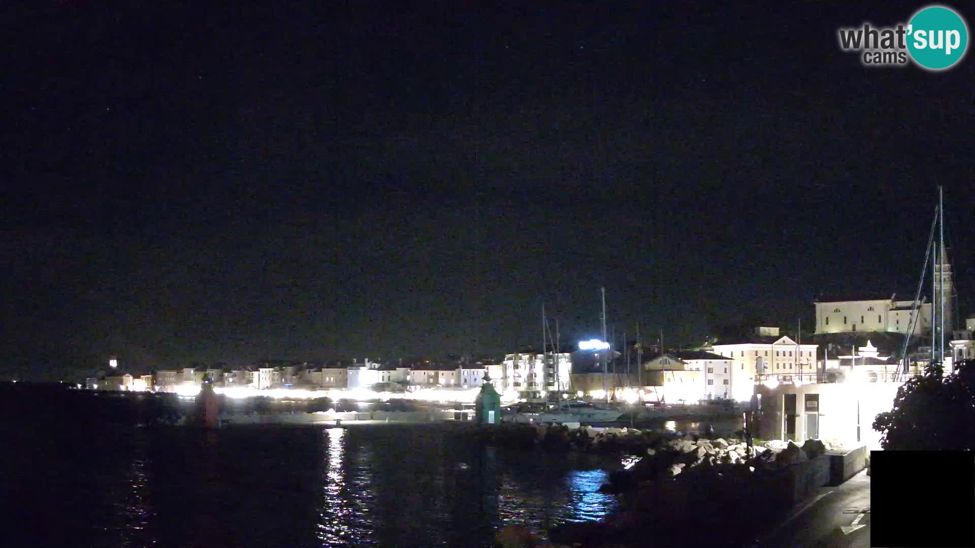 Piran – Pogled proti Punti in Mandraču
