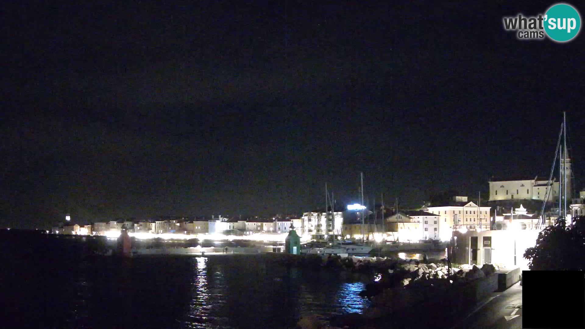 Piran – Pogled proti Punti in Mandraču