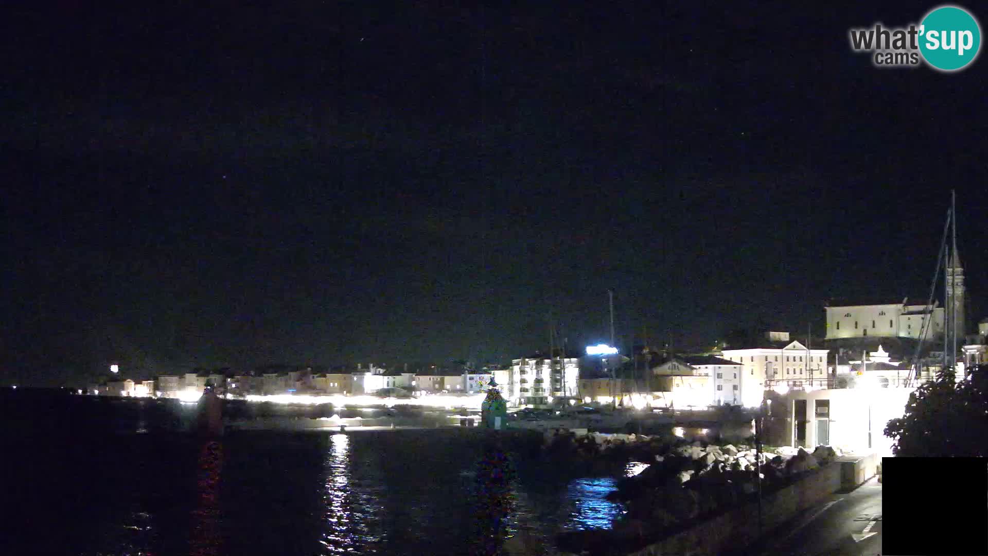 Piran – Pogled proti Punti in Mandraču