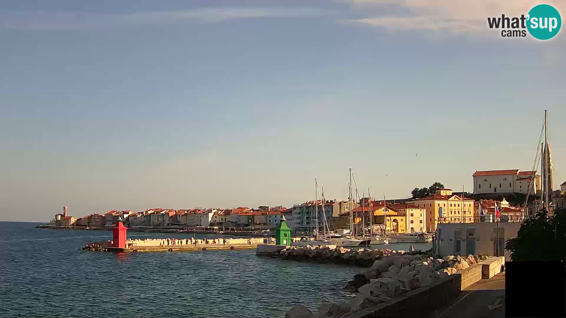 Piran – Pogled proti Punti in Mandraču