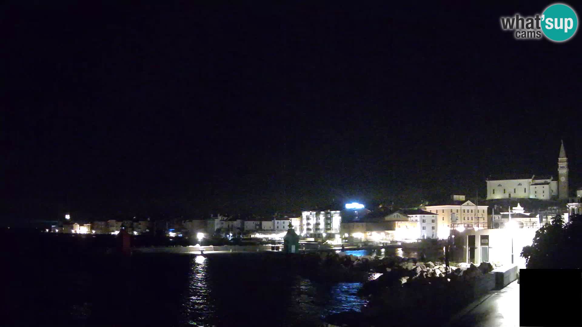 Piran – Pogled proti Punti in Mandraču