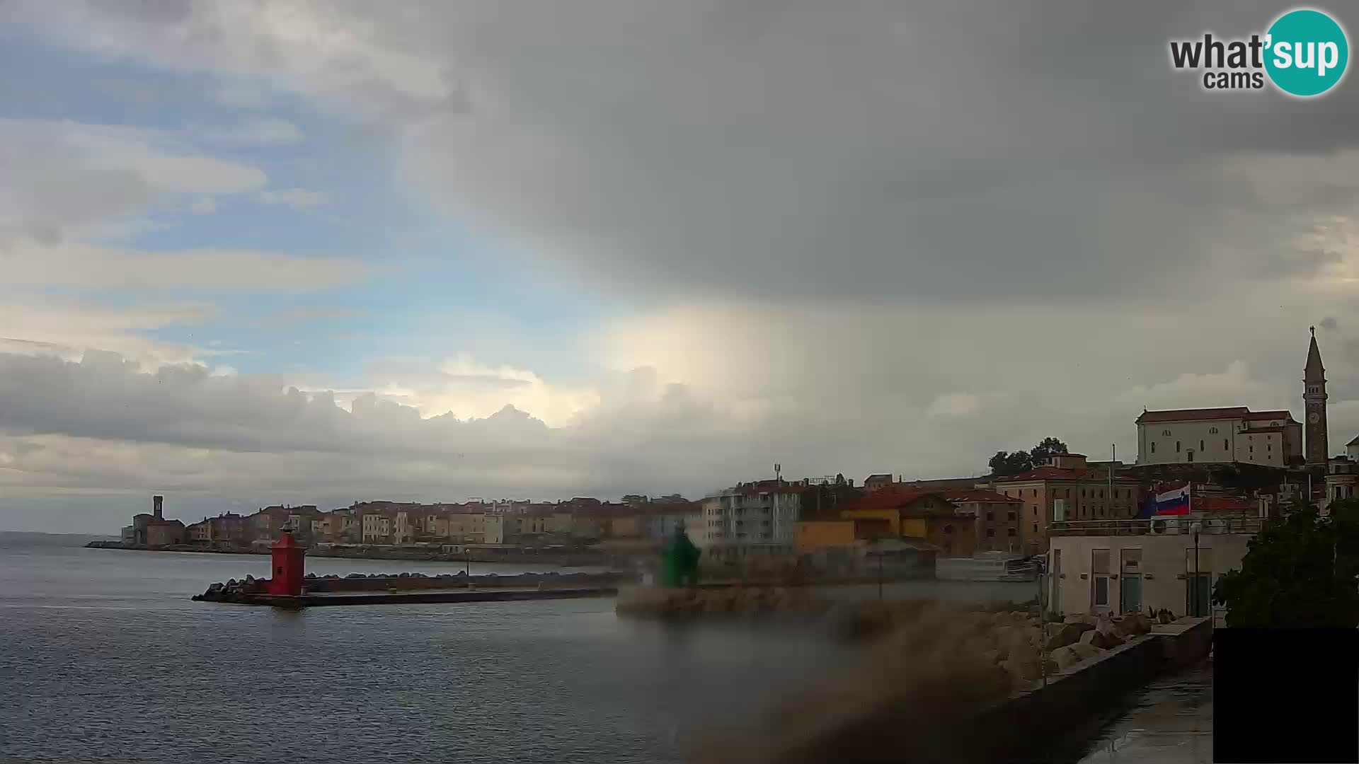 Piran – Pogled proti Punti in Mandraču