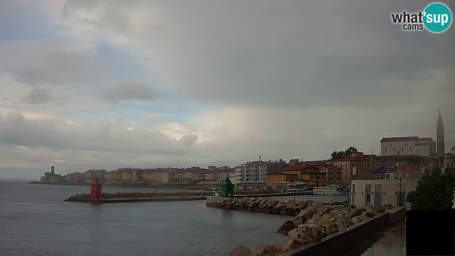 Piran – Pogled proti Punti in Mandraču