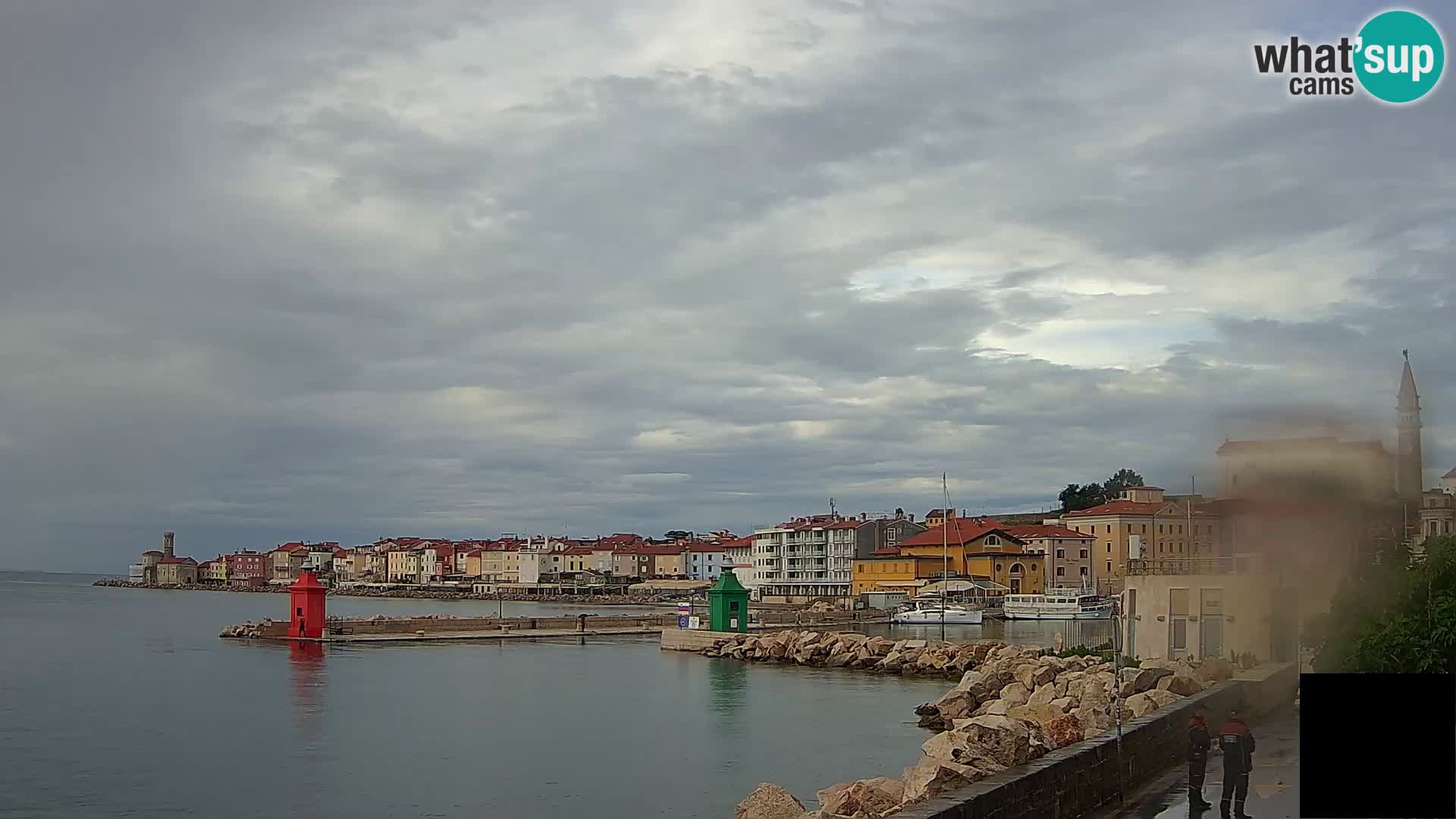 Piran – Pogled proti Punti in Mandraču