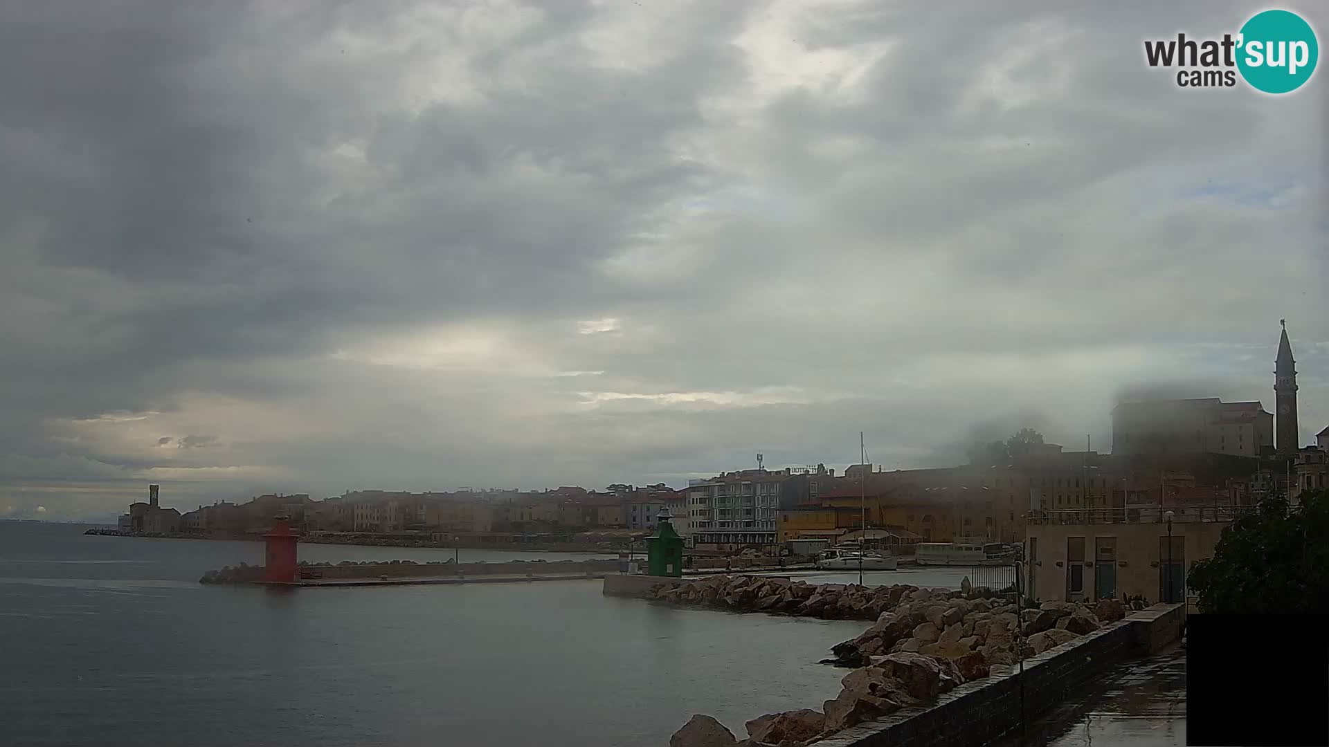 Piran – Pogled proti Punti in Mandraču