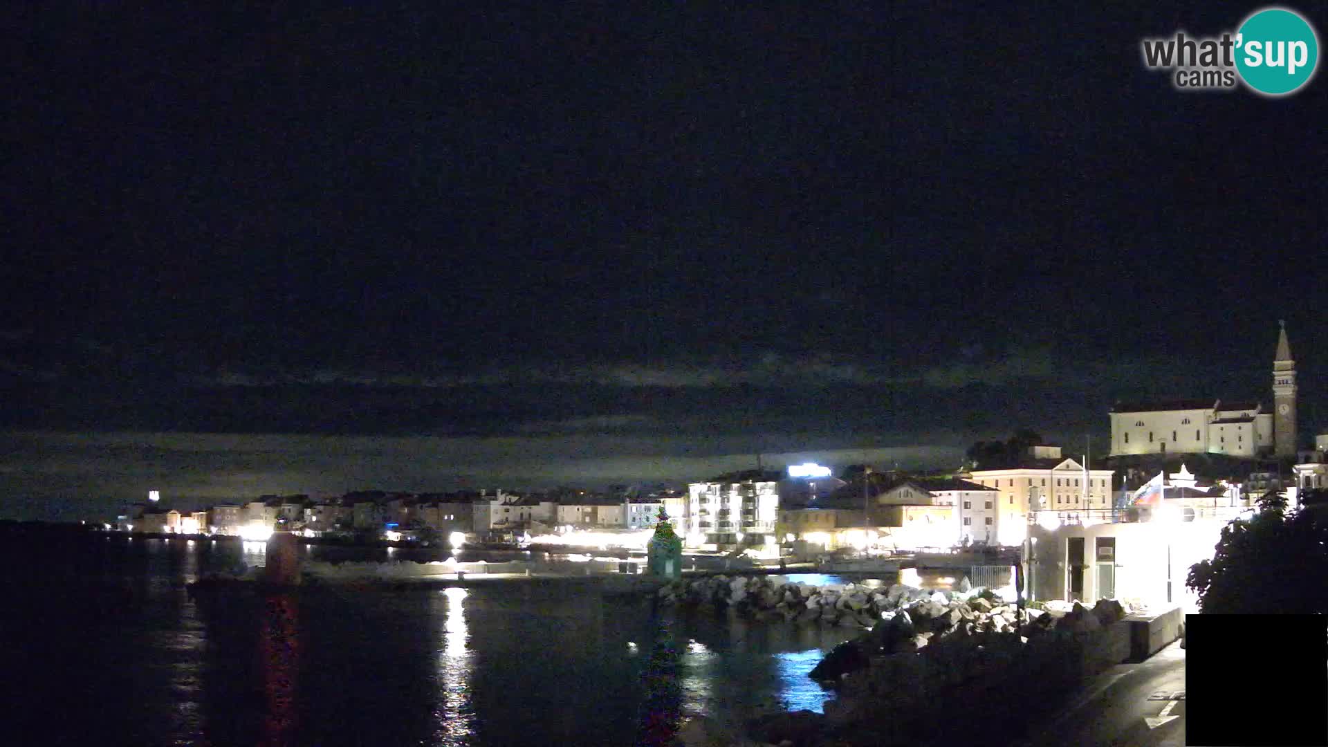 Piran – Pogled proti Punti in Mandraču
