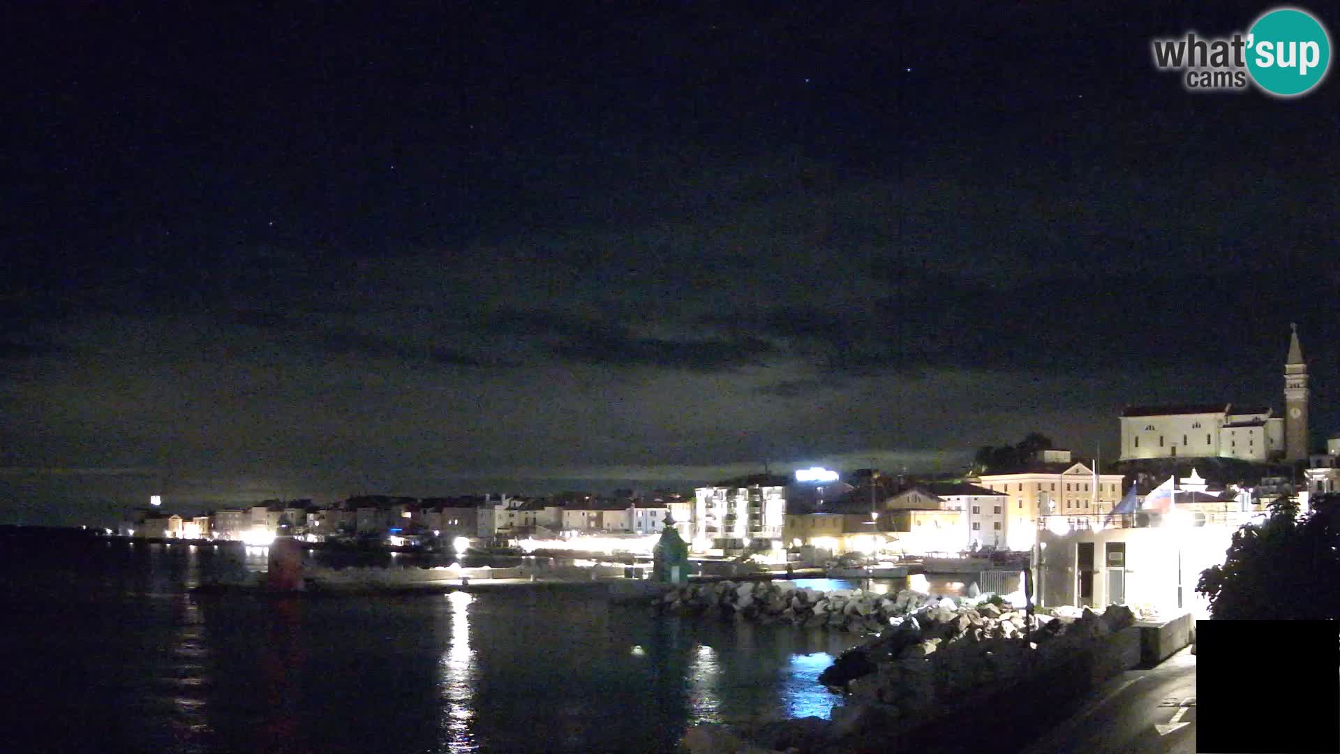 Piran – Pogled proti Punti in Mandraču
