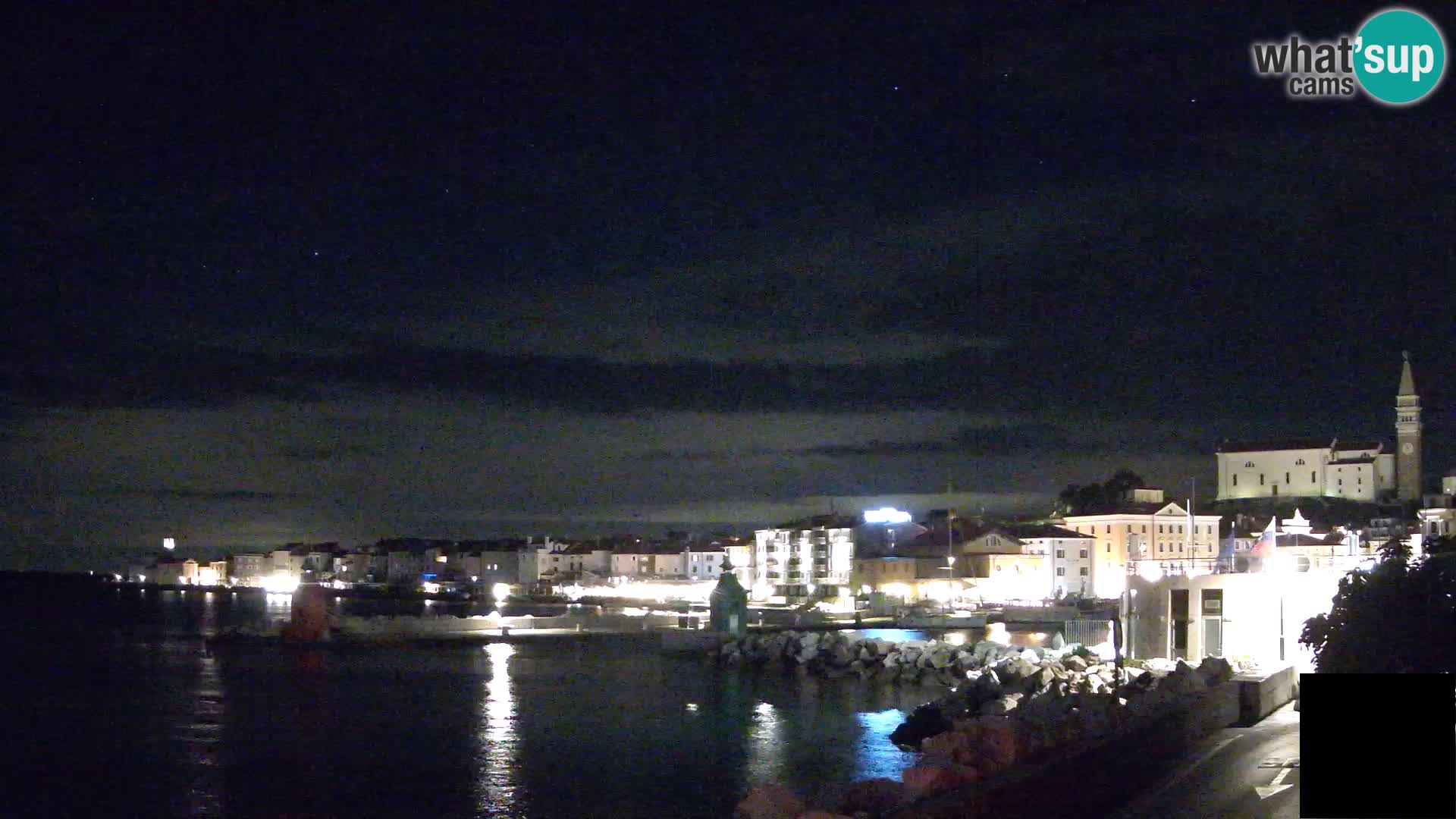 Piran – Pogled proti Punti in Mandraču