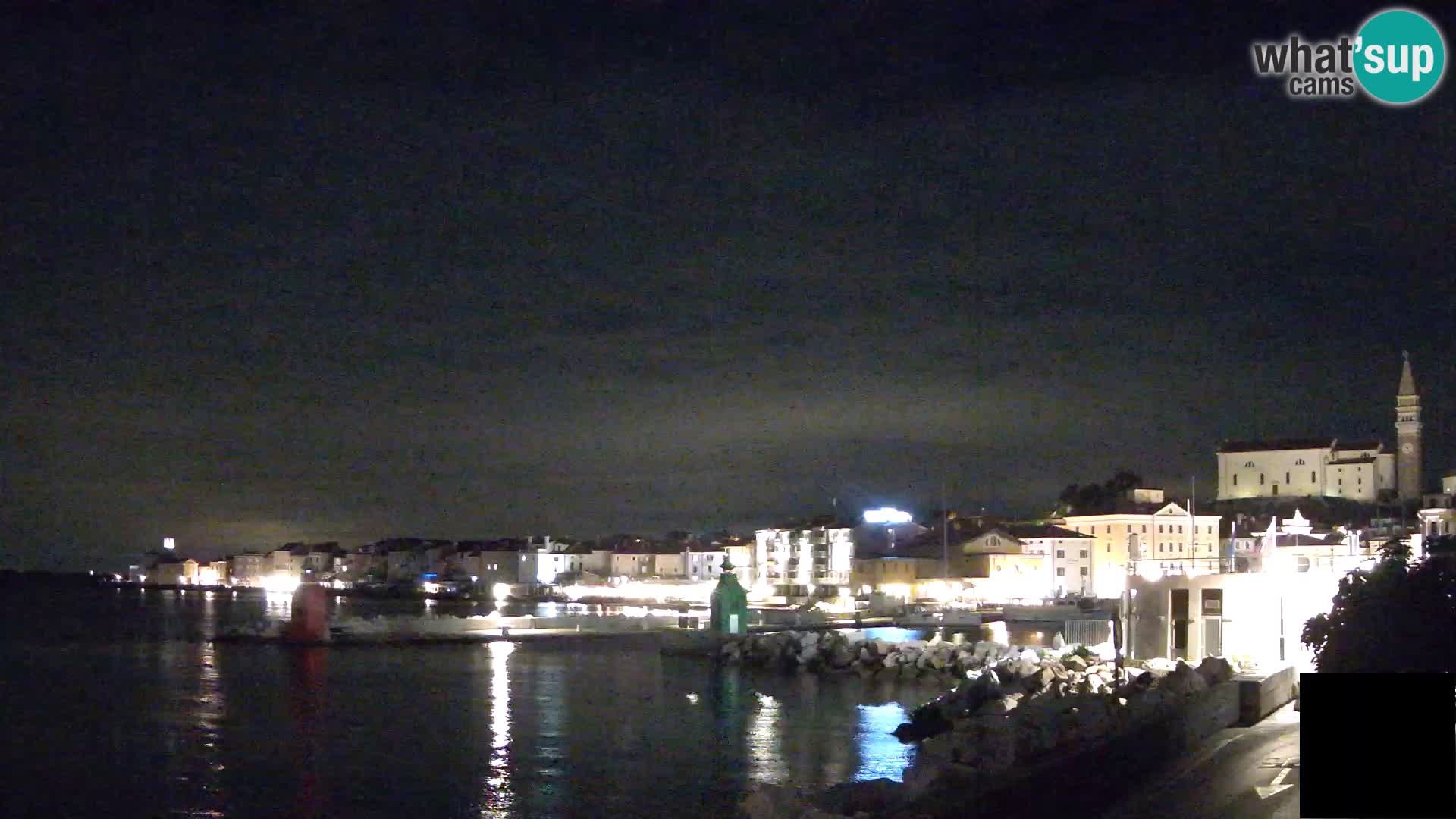 Piran – Pogled proti Punti in Mandraču