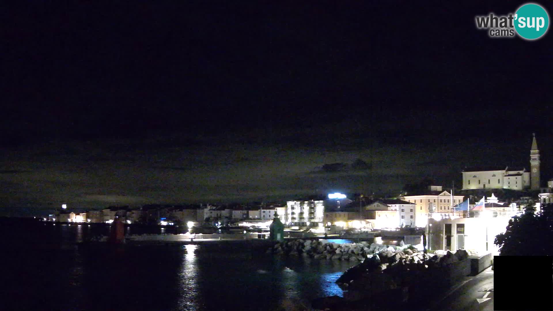 Piran – Pogled proti Punti in Mandraču