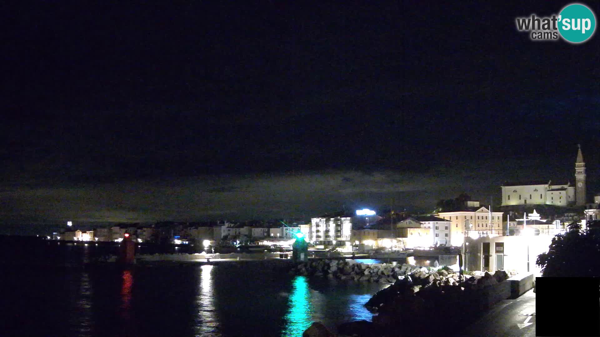 Piran – Pogled proti Punti in Mandraču