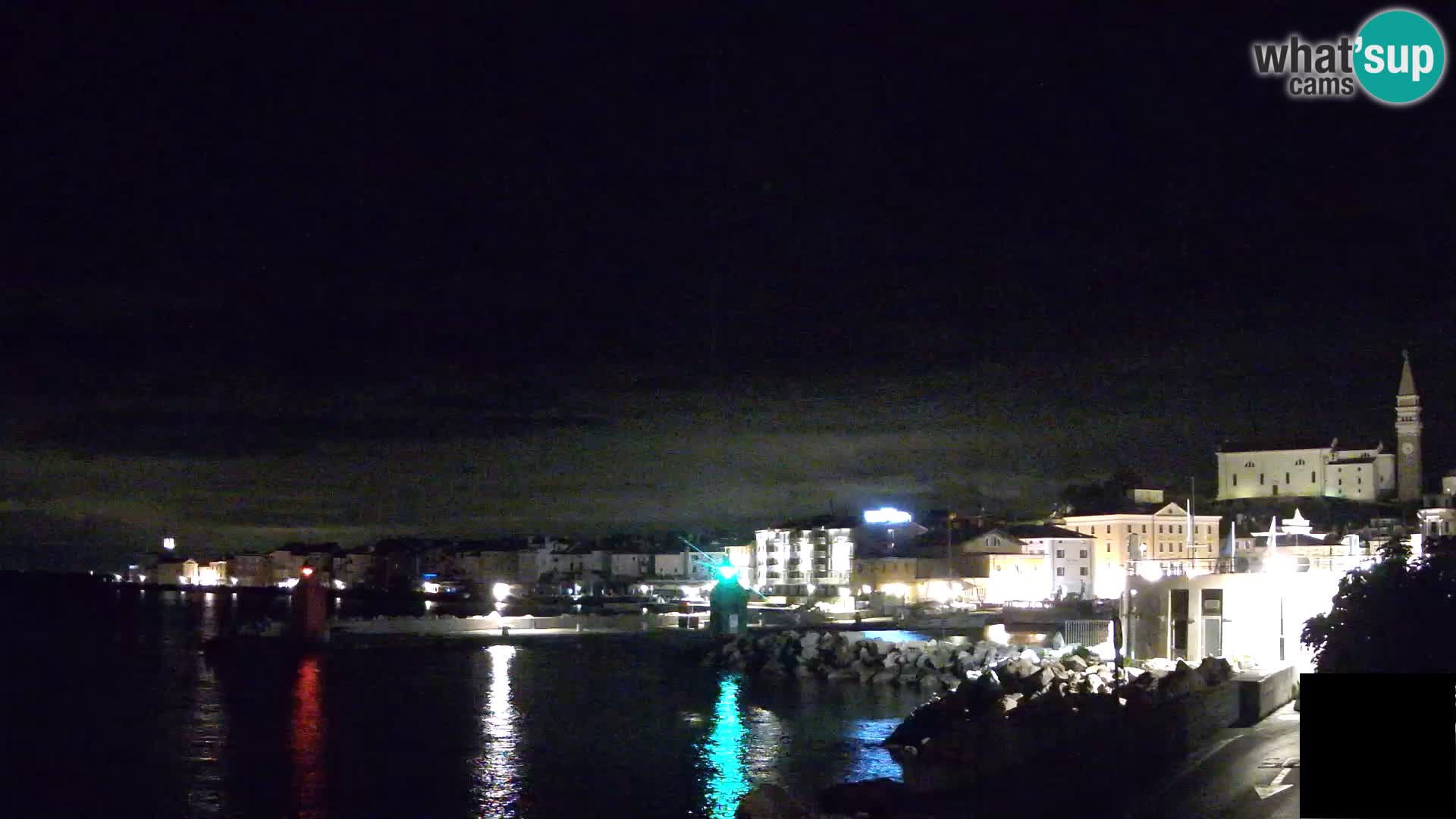 Piran – Pogled proti Punti in Mandraču