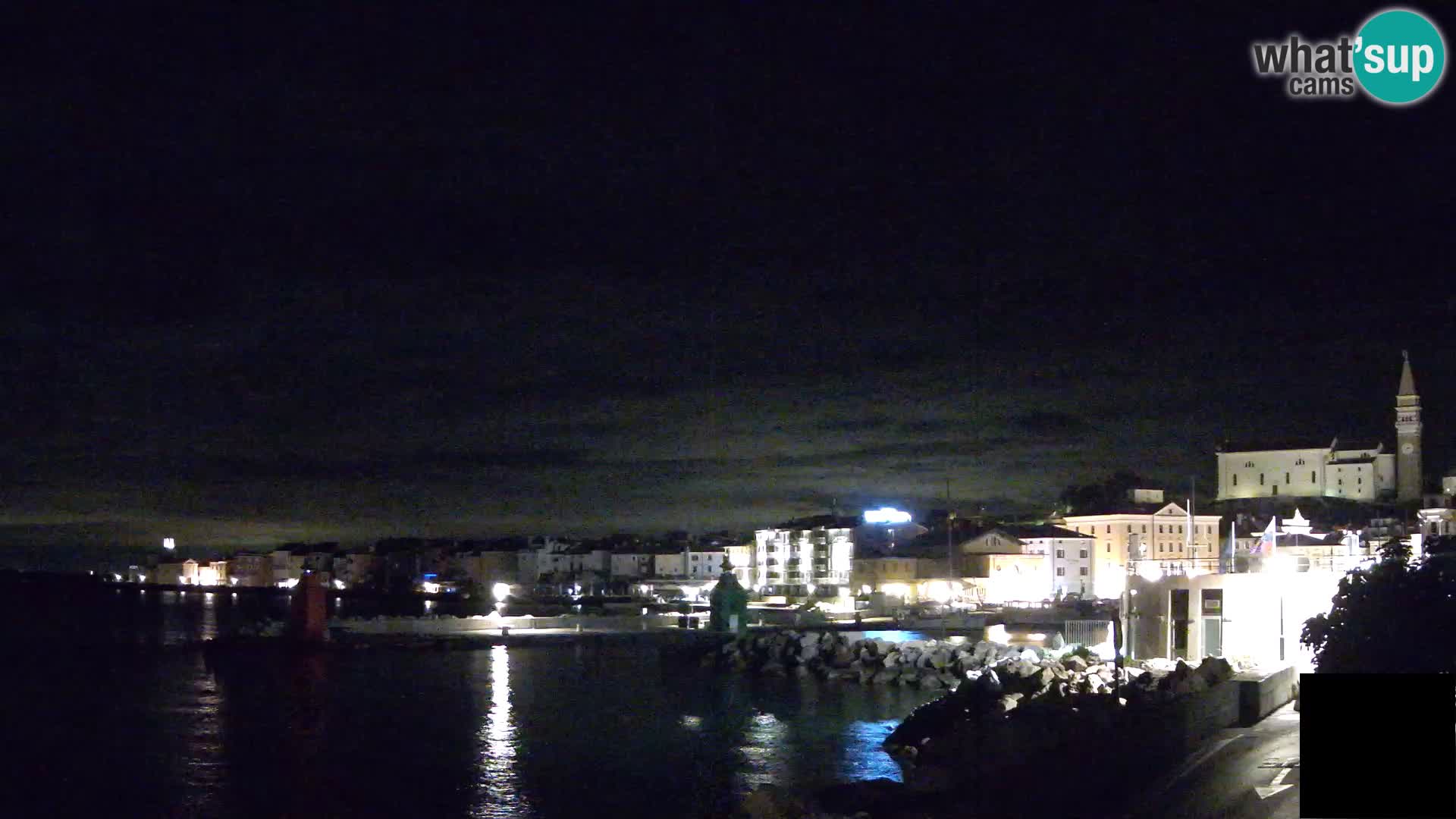 Piran – Pogled proti Punti in Mandraču