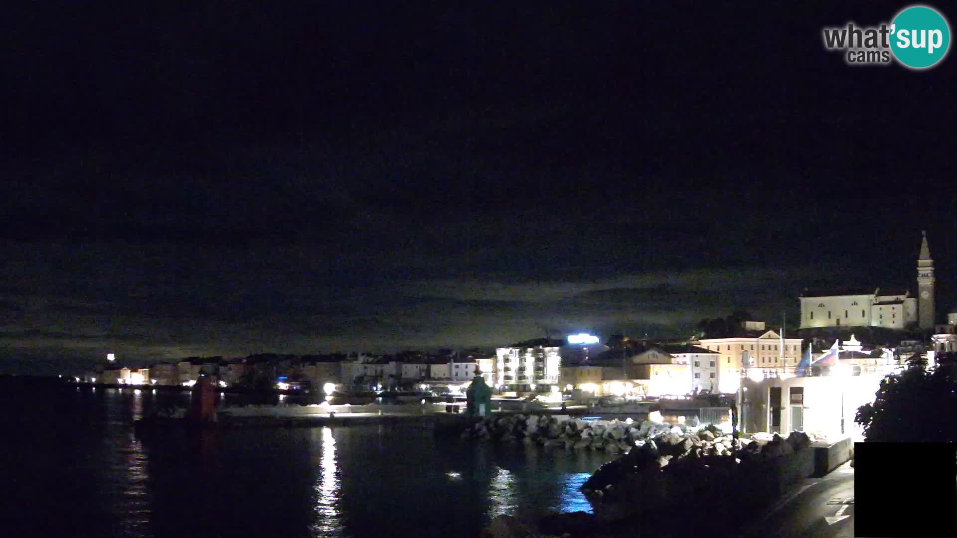 Piran – Pogled proti Punti in Mandraču