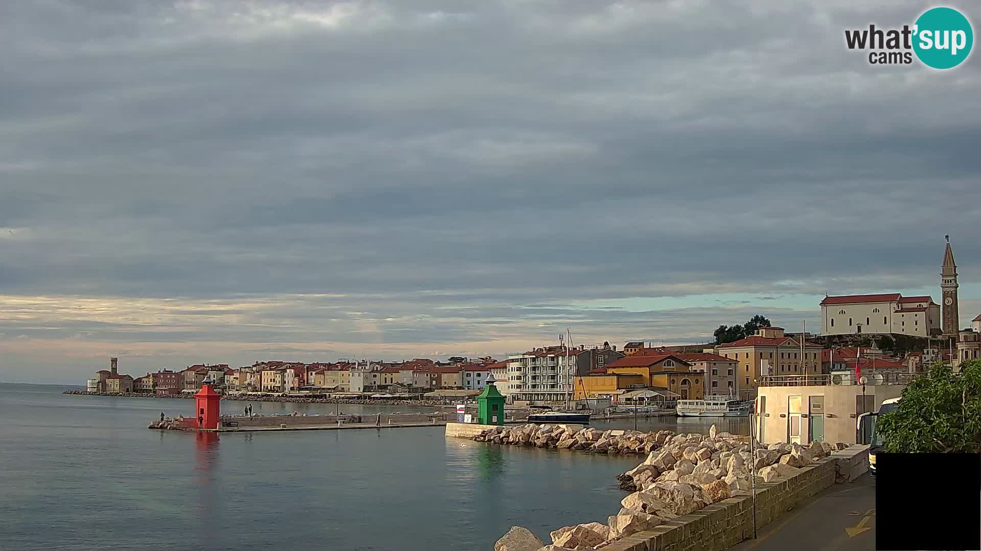 Piran – Pogled proti Punti in Mandraču
