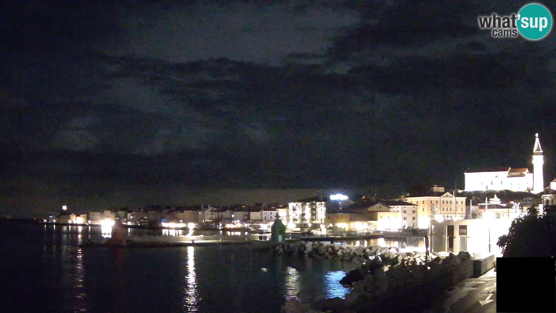 Piran – Pogled proti Punti in Mandraču