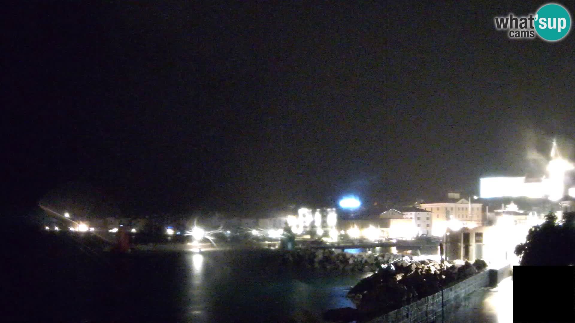 Pirano – vista verso la Punta e il “Mandrač”