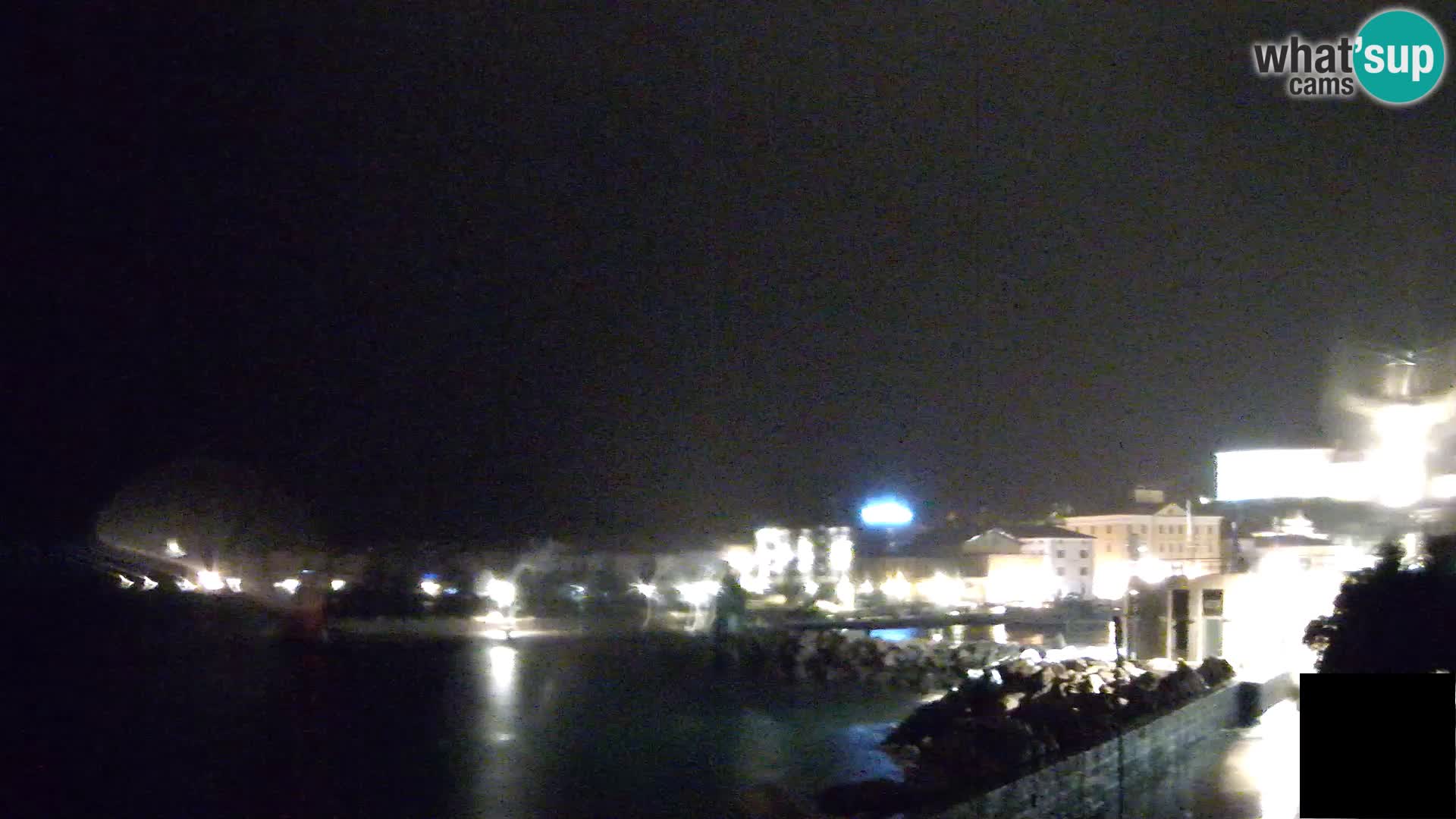 Piran – view to Punta and Mandrač