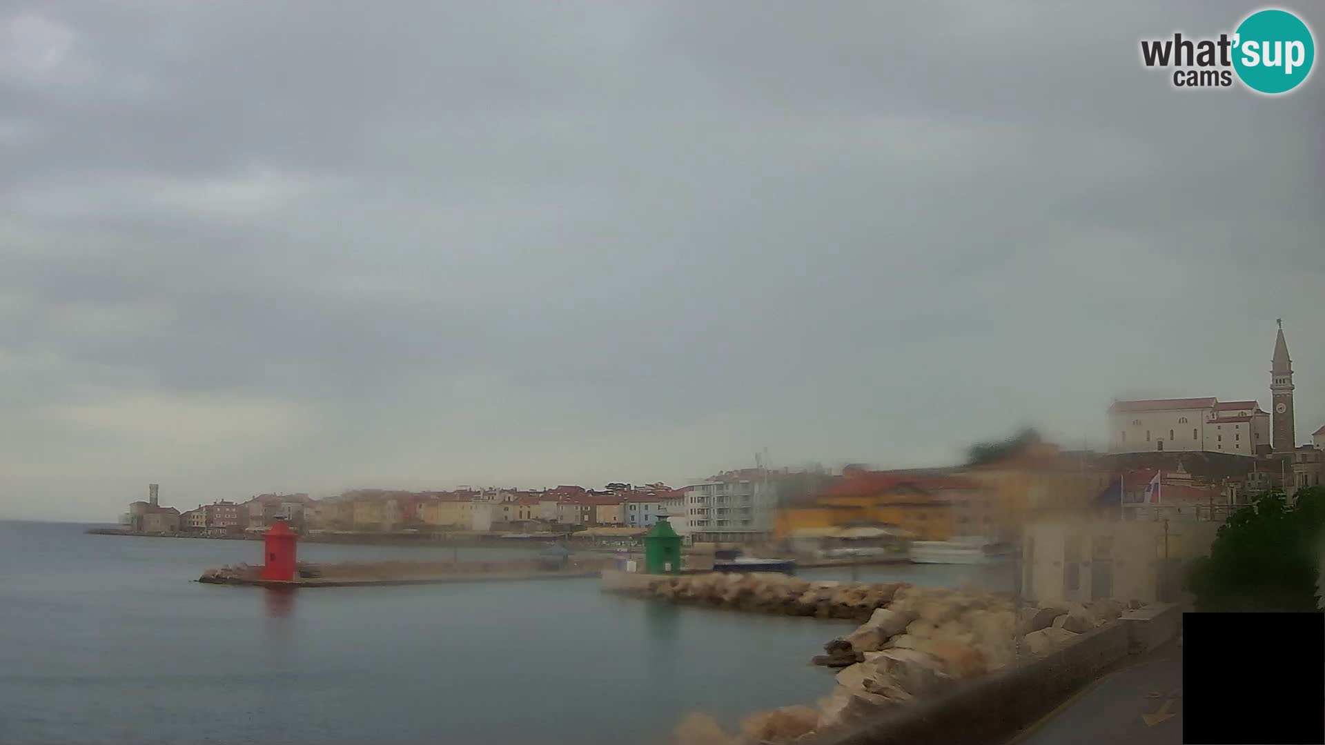 Piran – Pogled proti Punti in Mandraču