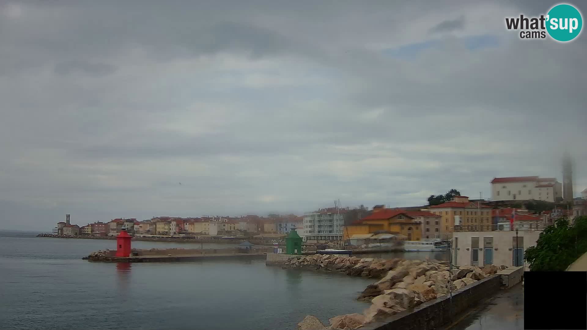 Piran – Pogled proti Punti in Mandraču