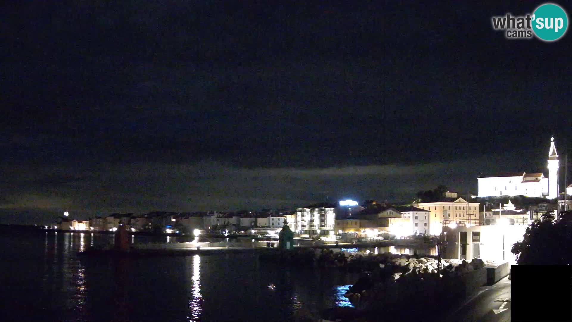 Piran – Pogled proti Punti in Mandraču