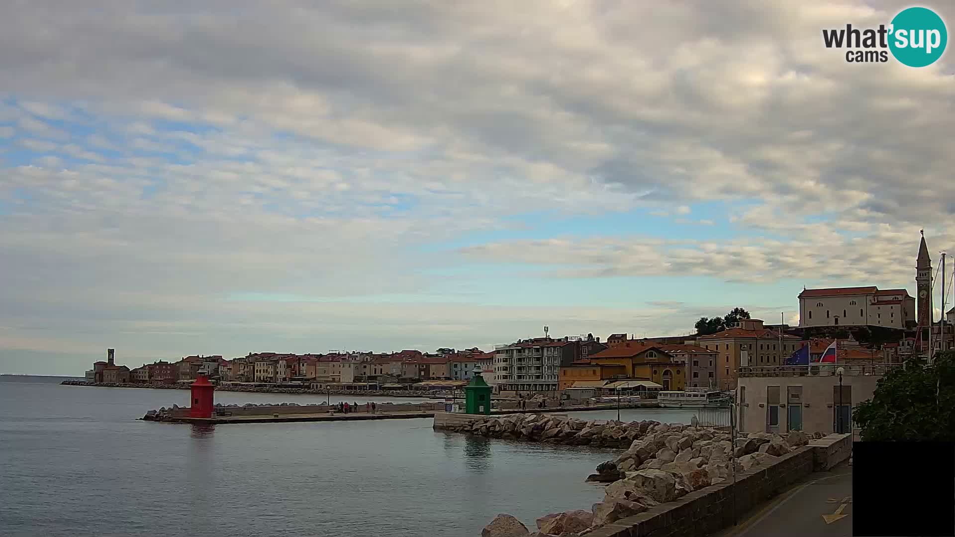 Piran – Pogled proti Punti in Mandraču