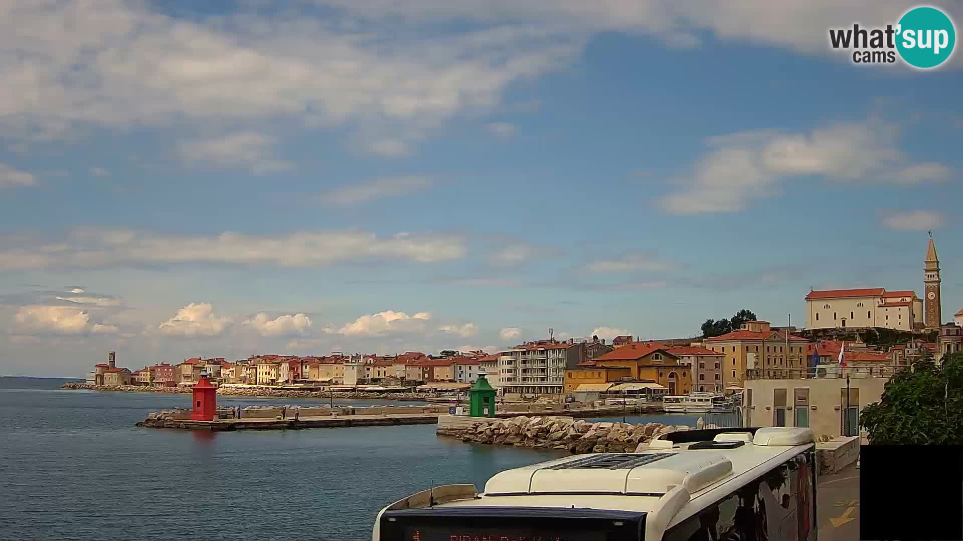 Piran – Pogled proti Punti in Mandraču