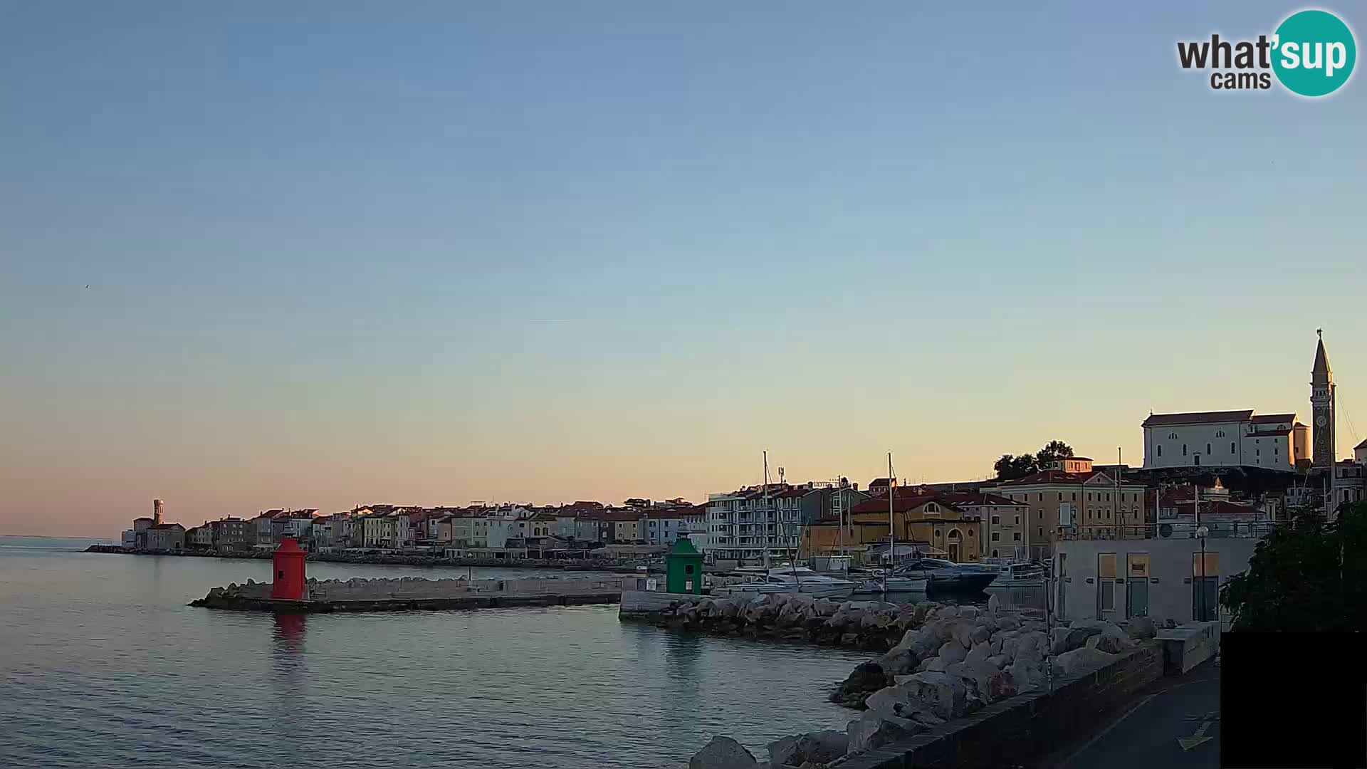 Piran – Pogled proti Punti in Mandraču