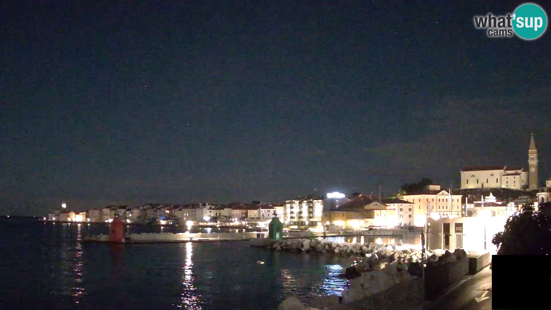 Piran – Pogled proti Punti in Mandraču
