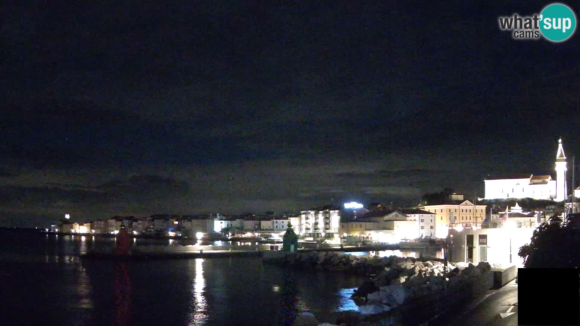 Piran – Pogled proti Punti in Mandraču