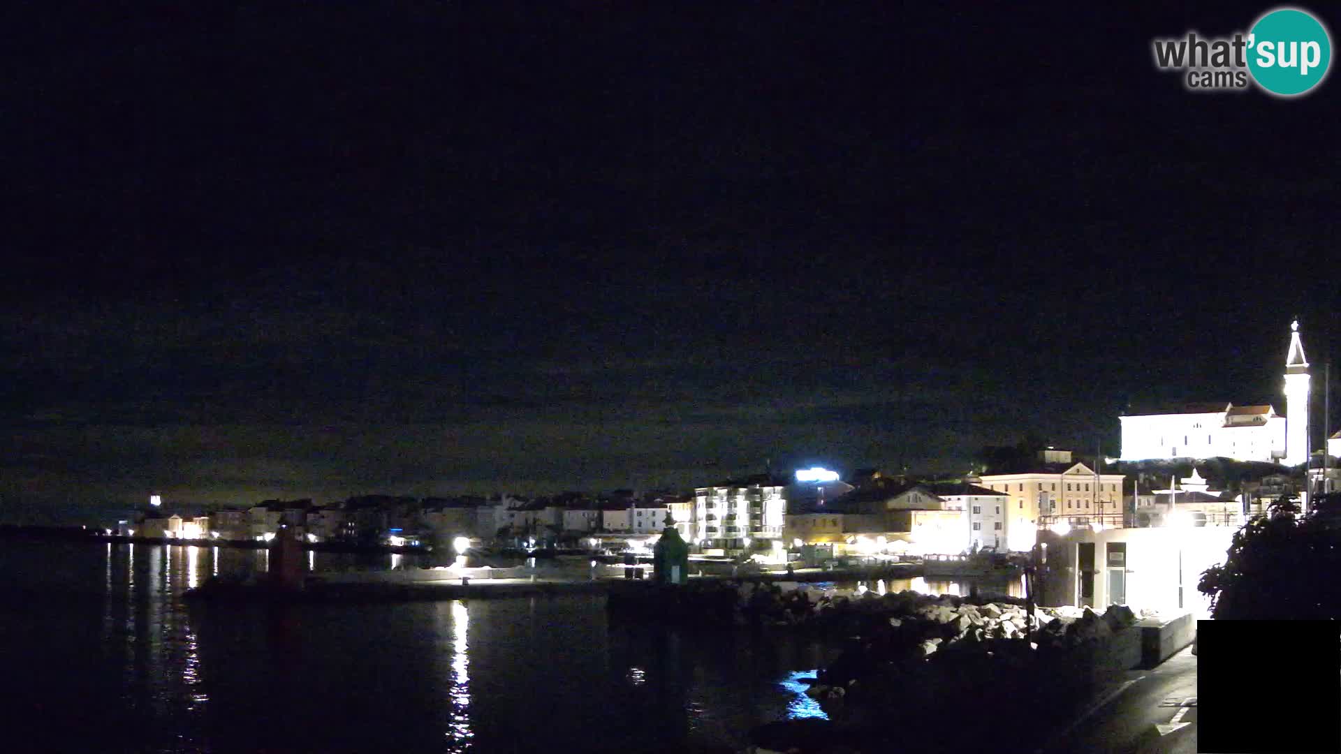 Piran – Pogled proti Punti in Mandraču